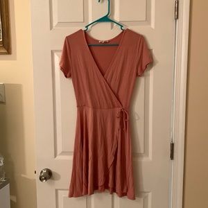 Faux wrap dress size S